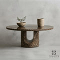 Coffee Table - Brown Marble – Emperador Stone Center Table