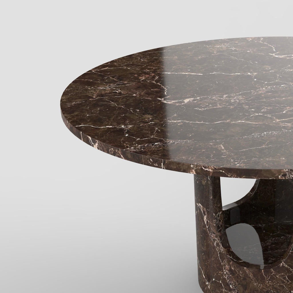 Coffee Table - Brown Marble – Emperador Stone Center Table