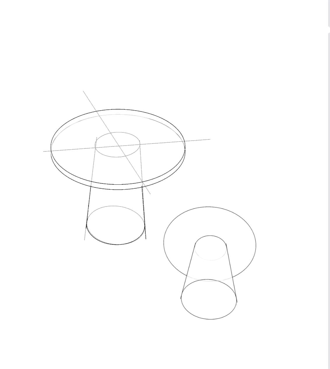 Luxury Side Table – White Marble - Modern Minimalist Design –Bespoke Natural Stone – Perfect for Living Room or Bedroom